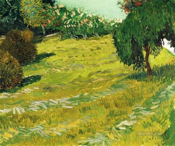 しだれ柳のある庭園 フィンセント・ファン・ゴッホ Oil Paintings